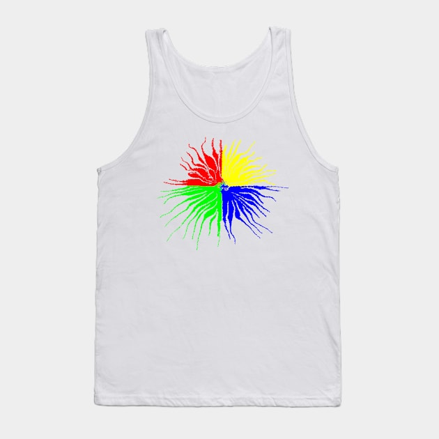 blot illustration Tank Top by illustrations-boom